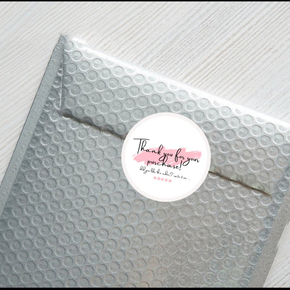 Thank You Sticker Label - Picture 4 of 10